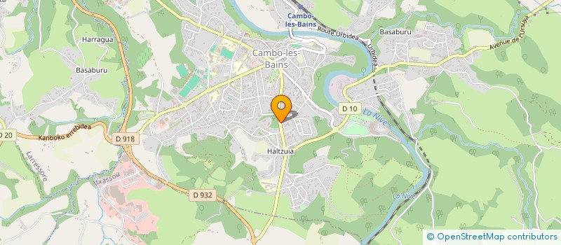 localisation de l'entreprise MONSIEUR RUFINO DE REZOLA à CAMBO-LES-BAINS
