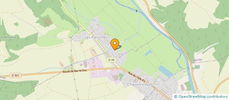 localisation de l'entreprise MONSIEUR RUHAN TANSEL  LES PAROCHES