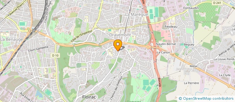 localisation de l'entreprise MONSIEUR RUI ALBERTO SILVA AGUIAR à FLOIRAC