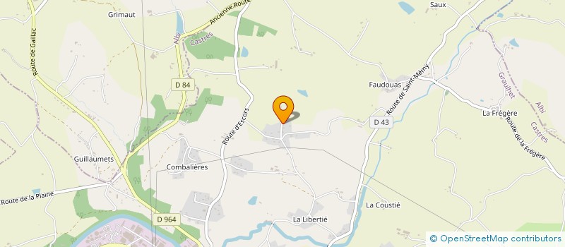 localisation de l'entreprise MONSIEUR RUI ALEXANDRE DA PEDIADE FELIX à GRAULHET