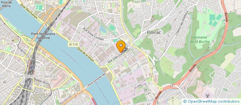 localisation de l'entreprise MONSIEUR RUI ALEXANDRE RAIMUNDO DOS SANTOS  FLOIRAC