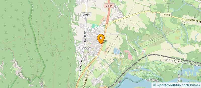 localisation de l'entreprise MONSIEUR RUI ANTONIO  COLLONGES