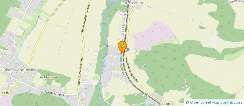 localisation de l'entreprise MONSIEUR RUI CUNHA  GUIGNEVILLE-SUR-ESSONNE