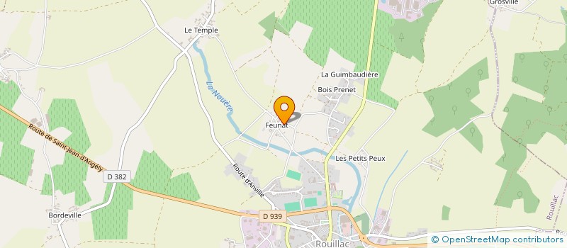 localisation de l'entreprise MONSIEUR RUI DA ANUNCIACAO CALCADA à ROUILLAC