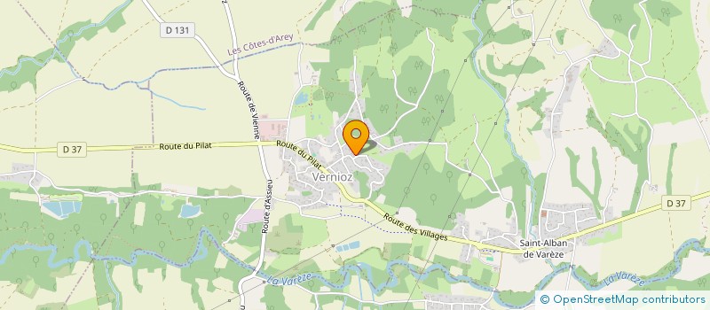 localisation de l'entreprise MONSIEUR RUI DA COSTA CALDEIRA  VERNIOZ