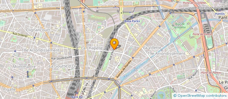 localisation de l'entreprise MONSIEUR RUI DA SILVA à PARIS