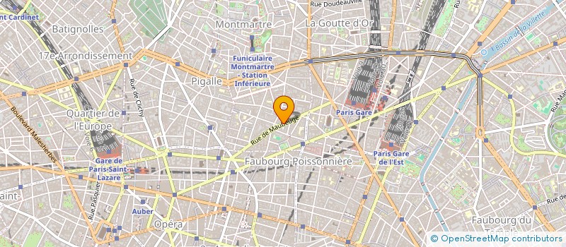 localisation de l'entreprise MONSIEUR RUI DA SILVA SOBRAL  PARIS