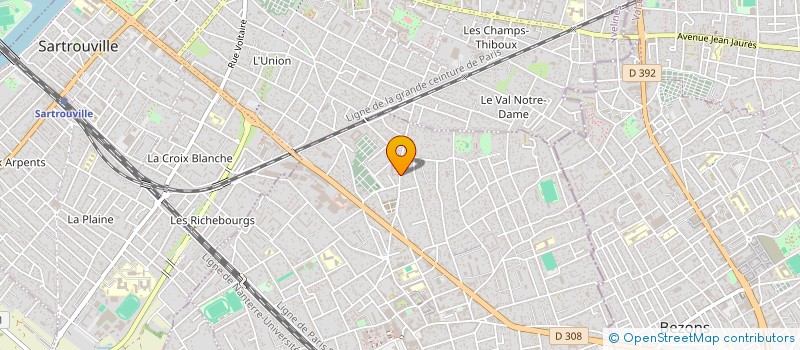 localisation de l'entreprise MONSIEUR RUI DE ALMEIDA ROMAO  HOUILLES