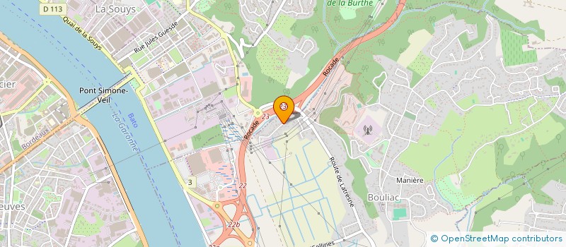 localisation de l'entreprise MONSIEUR RUI DE AZEVEDO  BOULIAC