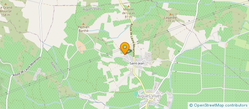 localisation de l'entreprise MONSIEUR RUI DOS SANTOS CARVALHO  AIGUES-VIVES