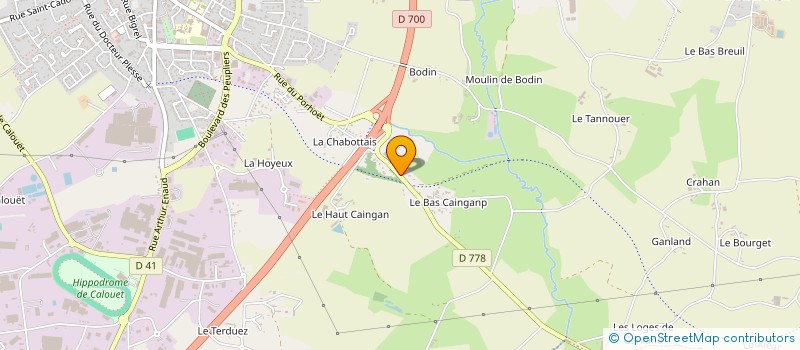 localisation de l'entreprise MONSIEUR RUI DOS SANTOS TEIXEIRA à LOUDEAC