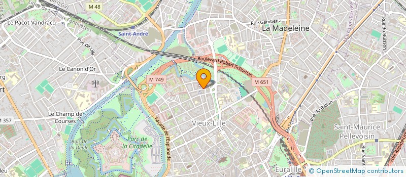 localisation de l'entreprise MONSIEUR RUI DUARTE MARTINS  LILLE