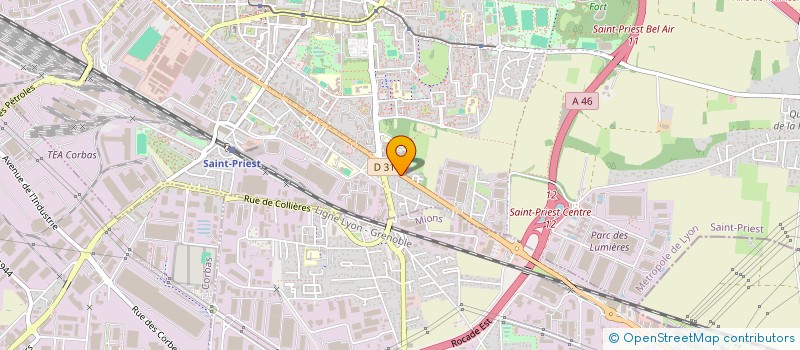 localisation de l'entreprise MONSIEUR RUI ESTEVES PIRES  SAINT-PRIEST