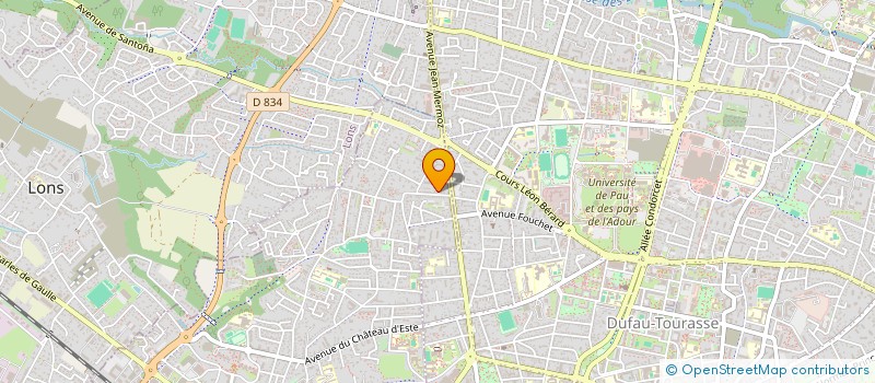 localisation de l'entreprise MONSIEUR RUI GOMEZ FERREIRA  BILLERE