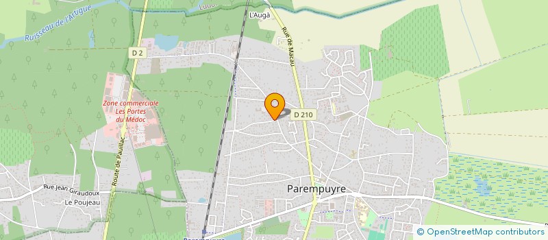 localisation de l'entreprise MONSIEUR RUI GUERRA  PAREMPUYRE