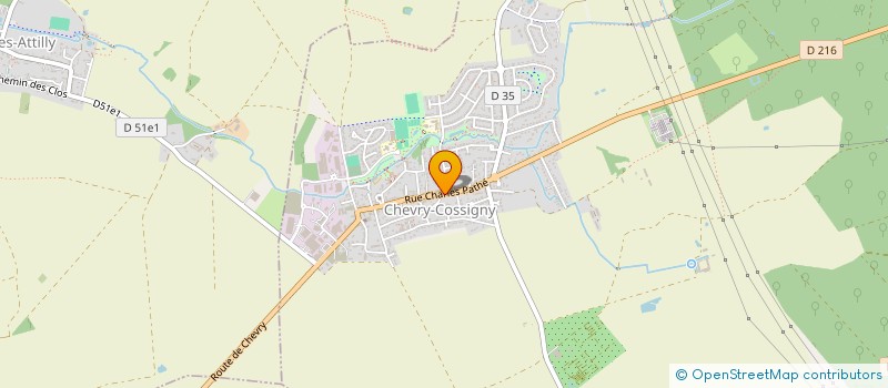 localisation de l'entreprise MONSIEUR RUI-JOSE LOPES  CHEVRY-COSSIGNY