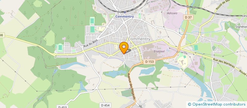 localisation de l'entreprise MONSIEUR RUI JUSTINO SEABRA  COMMENTRY