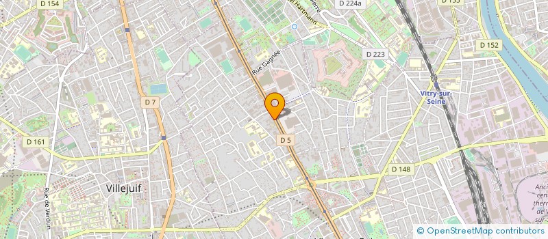 localisation de l'entreprise MONSIEUR RUI MACIEIRA BRANDAO  VITRY-SUR-SEINE