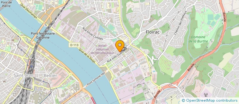 localisation de l'entreprise MONSIEUR RUI MANUEL AGUIAR DA SILVA  FLOIRAC