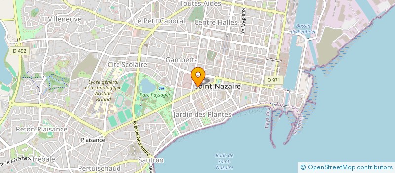 localisation de l'entreprise MONSIEUR RUI MANUEL DA SILVA AZEVEDO à SAINT-NAZAIRE