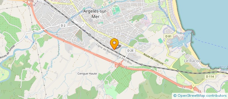 localisation de l'entreprise MONSIEUR RUI MANUEL REVEZ MARQUES à ARGELES-SUR-MER