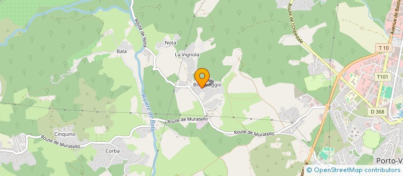 localisation de l'entreprise MONSIEUR RUI MANUEL VILAS BOAS DA SILVA COSTA  PORTO-VECCHIO