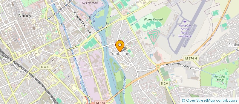 localisation de l'entreprise MONSIEUR RUI MELO DE CASTRO  TOMBLAINE