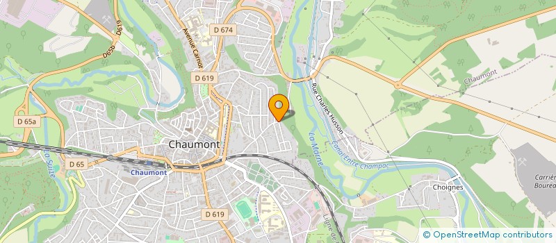 localisation de l'entreprise MONSIEUR RUI MENDES à CHAUMONT