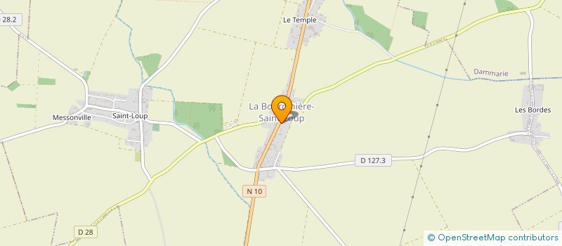 localisation de l'entreprise MONSIEUR RUI MORAIS ALPANDE à LA BOURDINIERE-SAINT-LOUP