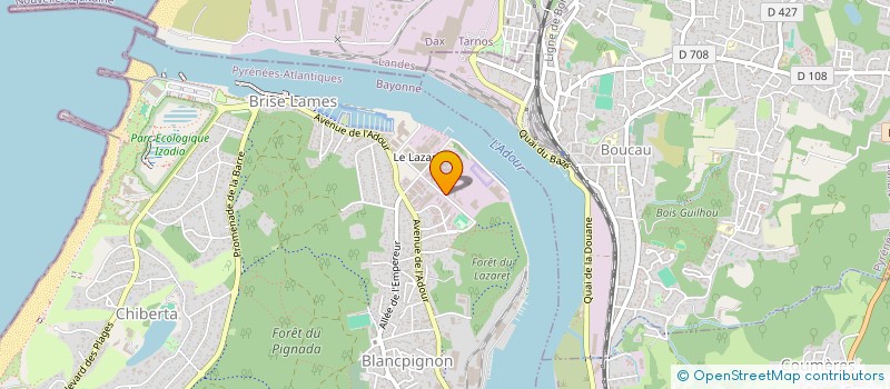 localisation de l'entreprise MONSIEUR RUI PAULO PEREIRA DOS SANTOS  ANGLET