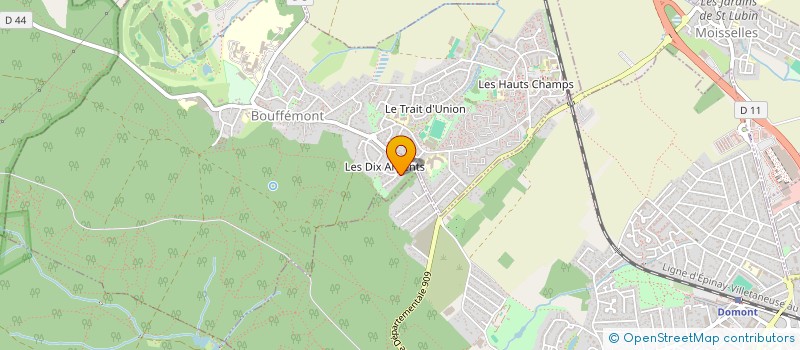 localisation de l'entreprise MONSIEUR RUI-PEDRO LAGOS VILARINHO  BOUFFEMONT