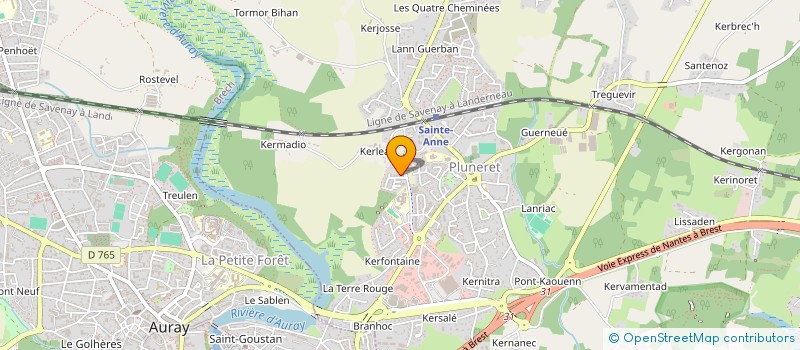 localisation de l'entreprise MONSIEUR RUI PEREIRA RIBEIRO à PLUNERET