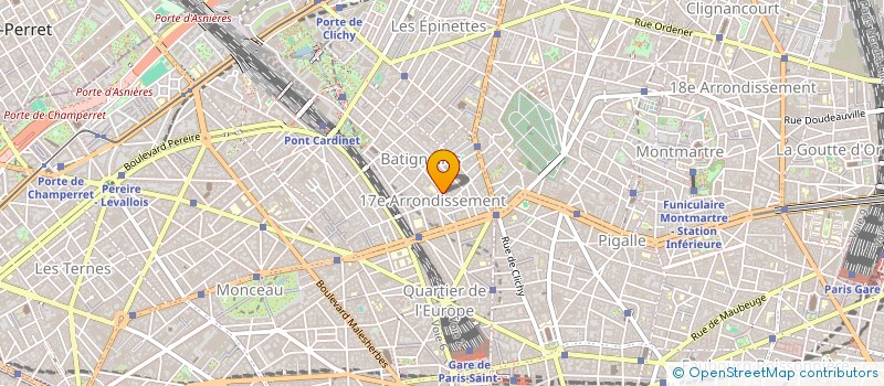 localisation de l'entreprise MONSIEUR RUI RODRIGUES  PARIS