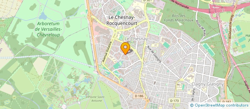 localisation de l'entreprise MONSIEUR RUI RUI PAPUCIDES RESENDE GOMES  LE CHESNAY-ROCQUENCOURT