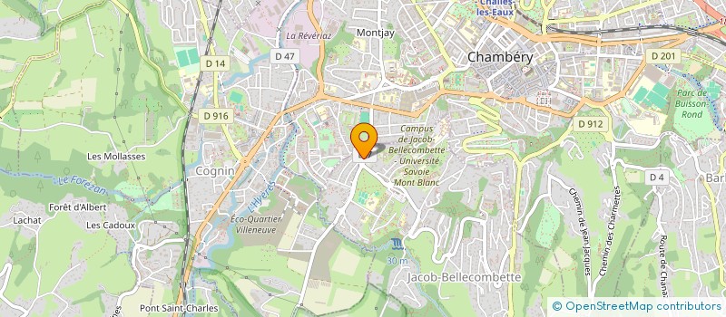 localisation de l'entreprise MONSIEUR RUI SERIO DA SILVA  JACOB-BELLECOMBETTE