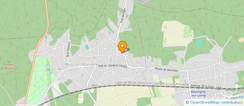 localisation de l'entreprise MONSIEUR RUI SOARES à BOURRON-MARLOTTE