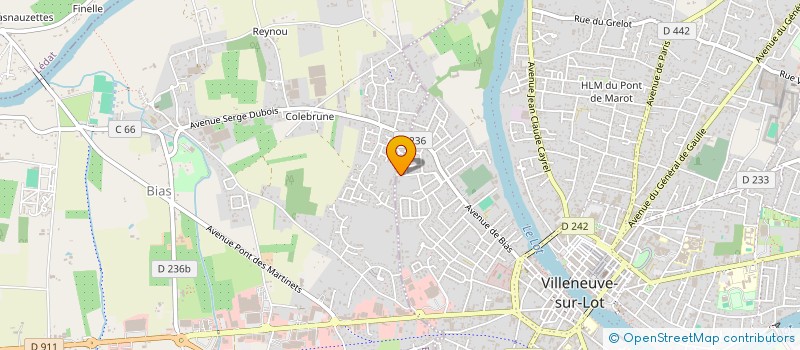 localisation de l'entreprise MONSIEUR RUI SOARES RODRIGUES  VILLENEUVE-SUR-LOT