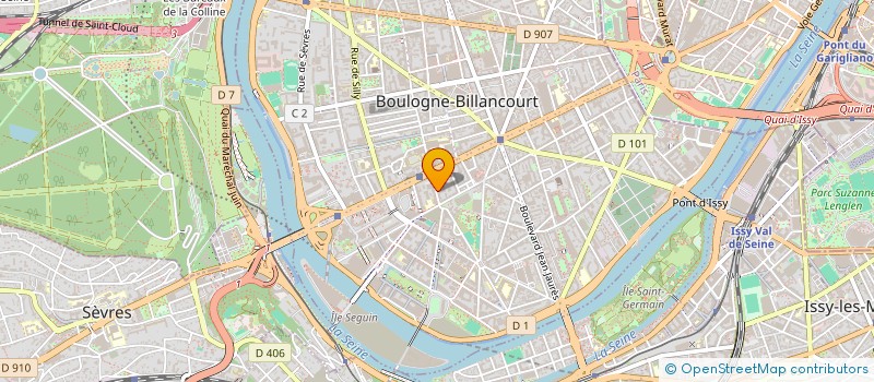 localisation de l'entreprise MONSIEUR RUIYAO ZHANG à BOULOGNE-BILLANCOURT