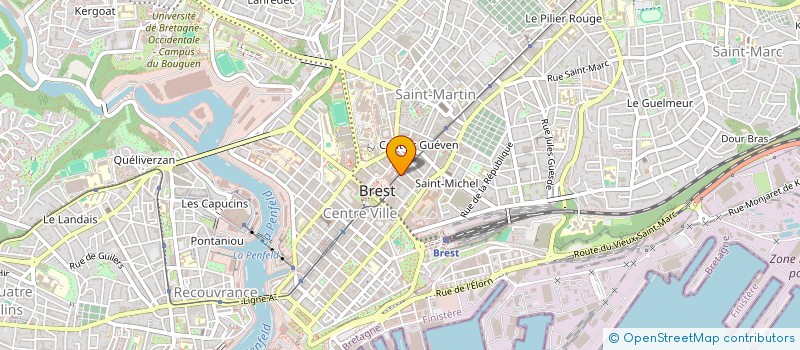 localisation de l'entreprise MONSIEUR RUKON AHMED à BREST