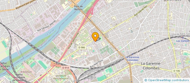 localisation de l'entreprise MONSIEUR RUMAN MIA  COLOMBES