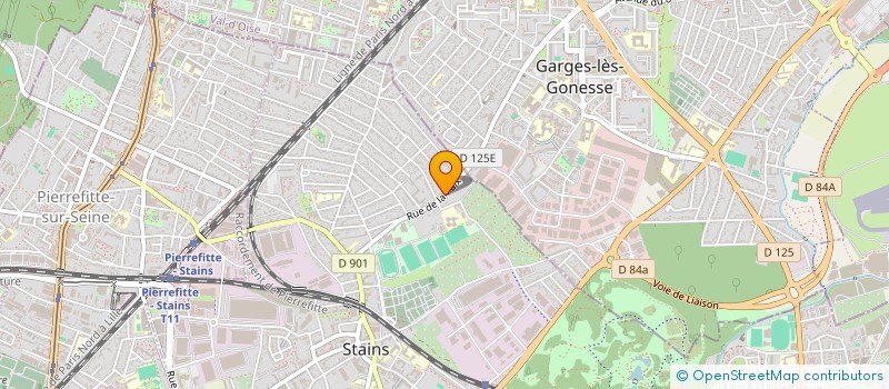 localisation de l'entreprise MONSIEUR RUMEN IVANOV  STAINS