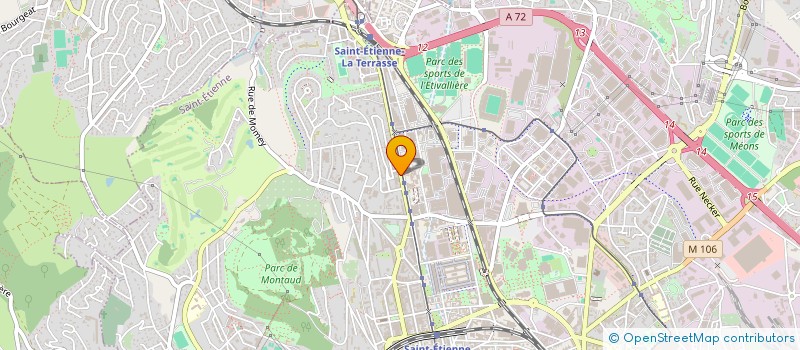 localisation de l'entreprise MONSIEUR RUMEN KOMITOV  SAINT-ETIENNE