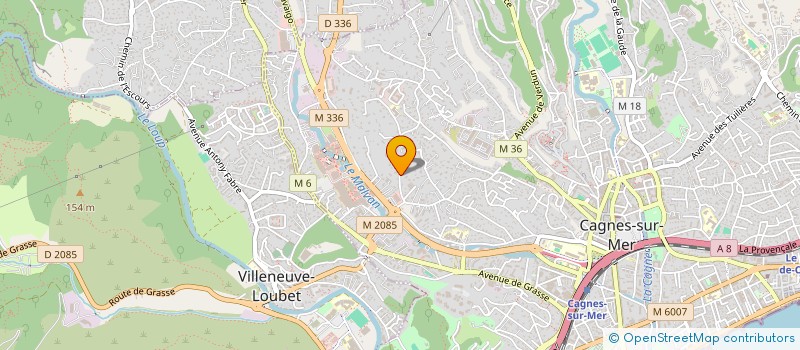 localisation de l'entreprise MONSIEUR RUMEN SOTIROV à CAGNES-SUR-MER