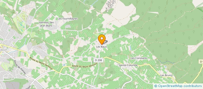 localisation de l'entreprise MONSIEUR RUMY PILLAJO ALBARRAN  BEDOIN