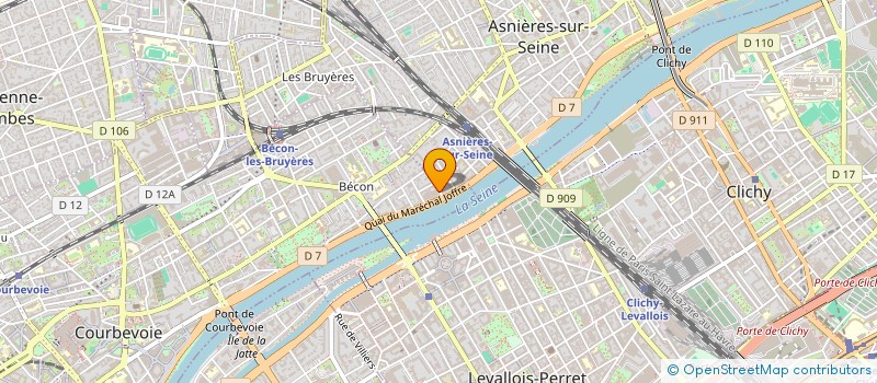 localisation de l'entreprise MONSIEUR RUNKAI WU à COURBEVOIE