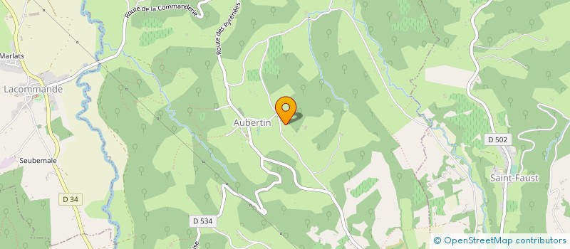 localisation de l'entreprise MONSIEUR RUPERT TURNBULL à AUBERTIN