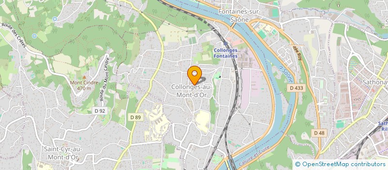 localisation de l'entreprise MONSIEUR RUSALIM COVACIU  COLLONGES-AU-MONT-D'OR