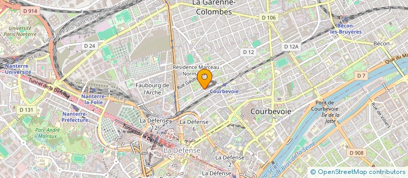 localisation de l'entreprise MONSIEUR RUSAN VASILEV à COURBEVOIE