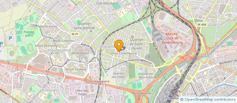 localisation de l'entreprise MONSIEUR RUSEN KARA à STRASBOURG