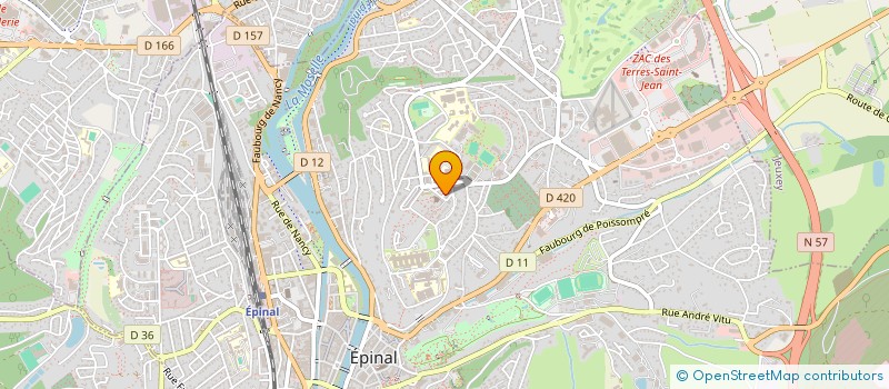 localisation de l'entreprise MONSIEUR RUSHIT FERIZAJ à EPINAL